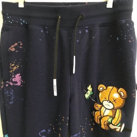 CIVILIZED Clothing “burning cash“ navy joggers M – unisex - Picture 2 of 7